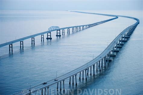 AerialStock | Aerial photograph of the Chesapeake Bay Bridge Tunnel