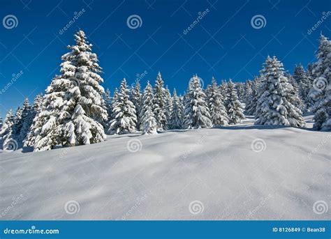 Snow in alps stock image. Image of snowscape, snow, france - 8126849