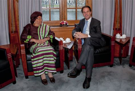 President State Visit Netherlands Prime Minister Meeting Dutch Parliament Editorial Stock Photo ...