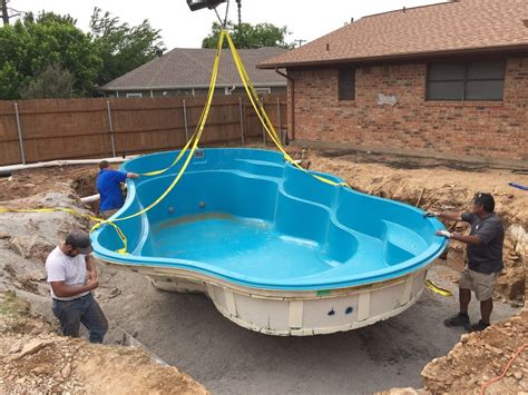 Installing a Fiberglass Pool - Your Backyard Haven