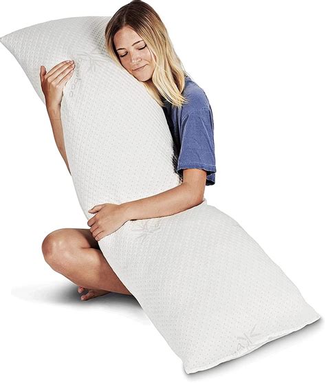 Amazon.com: Snuggle-Pedic Long Body Pillow for Adults - Big 20x54 ...