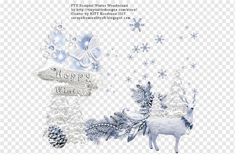 Winter cluster Wikidata Reality Fiction Turtle, Winter Wonderland, border, blue, white png | PNGWing