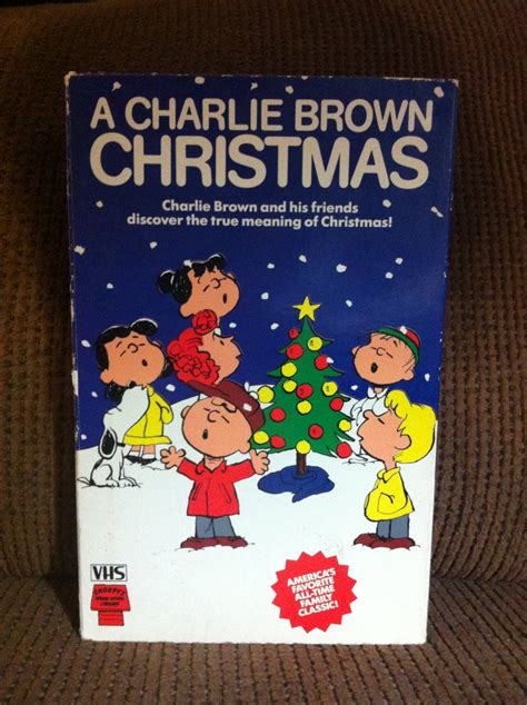 A Charlie Brown Christmas VHS Ultra Rare MEDIA by TerrorVHSion