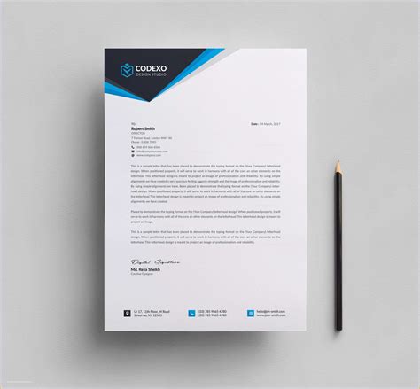 Free Letter Design Templates Of Letterhead Design Templates Template ...