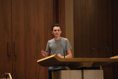 David Hogg discusses importance of student activism at speaker event