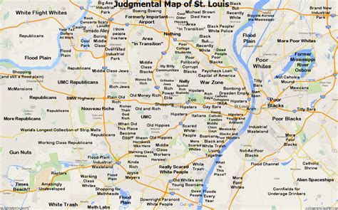 Map Of St Louis Missouri | Color 2018