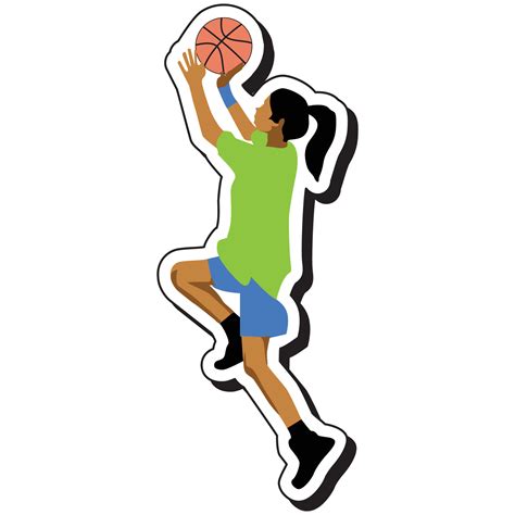 Jump Shot Basketball Clipart Hd