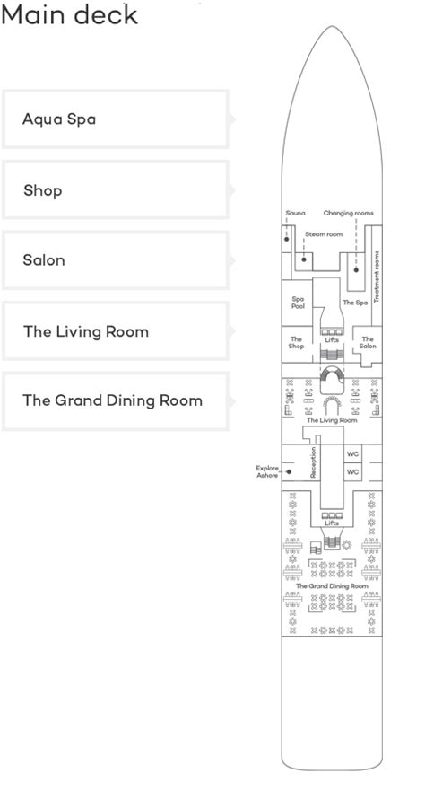 Spirit Of Discovery - Deck Plan & What To Find Onboard