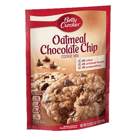 Oatmeal Choc Chip Cookie Mix | Cookie Mix | Betty Crocker