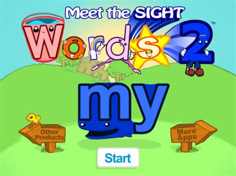 Meet the Sight Words2 for iPad App for iPad - iPhone