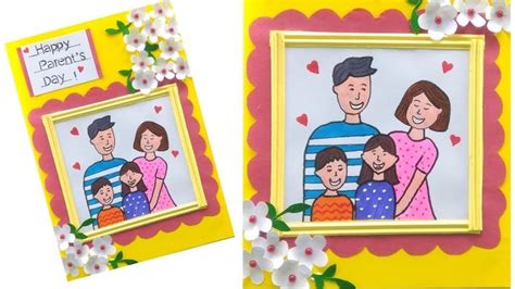 Parents Day Card Handmade