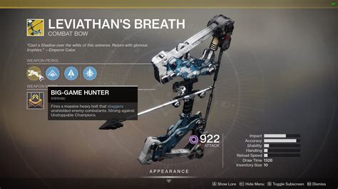 How to get Leviathan's Breath Exotic Bow in Destiny 2 | Shacknews