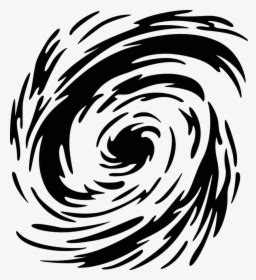 Swirl Background Png - Black And White Hurricane, Transparent Png ...