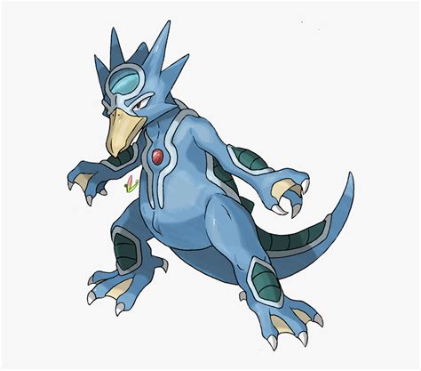 Thumb Image - Pokemon Golduck Mega Evolution, HD Png Download - kindpng