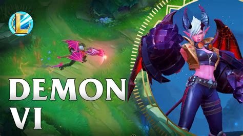 Demon Vi Skin Spotlight - WILD RIFT - YouTube