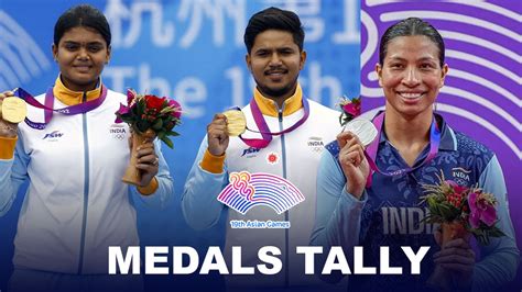 Asian Games Medals Tally: List of India winners in Hangzhou