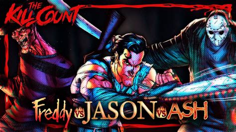 Freddy vs Jason vs Ash (2007) KILL COUNT - YouTube