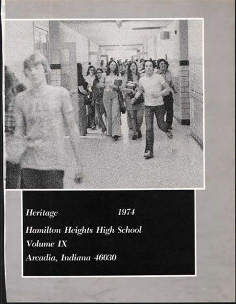 Explore 1974 Hamilton Heights High School Yearbook, Arcadia IN - Classmates