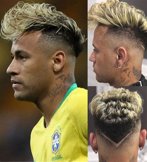 12 Most Popular Neymar Hairstyles You Must Try | Hair styles, Neymar jr hairstyle, Wavy hair men