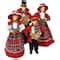 Santa's Workshop Red Plaid Carolers Set | Michaels