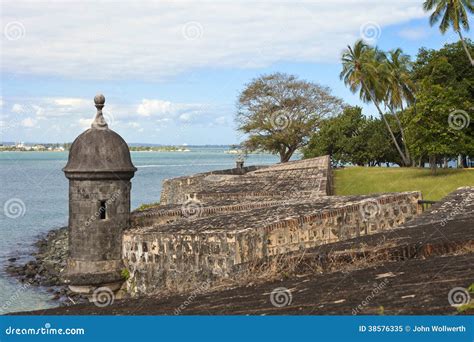 El Morro and Park, San Juan, Puerto Rico Stock Image - Image of rico, tourism: 38576335