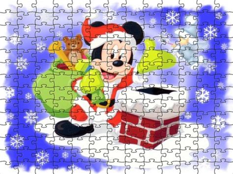 Mickey Mouse Santa | Puzzle Games