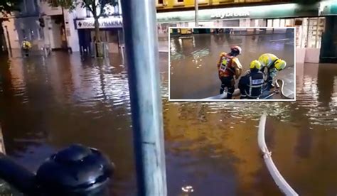 Chaos In Cork As heavy Rain Causes Widespread Flooding