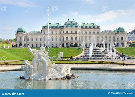 Belvedere Palace, Prinz-Eugen-StraBe 27 1030 Wien Austria Editorial Photo | CartoonDealer.com ...