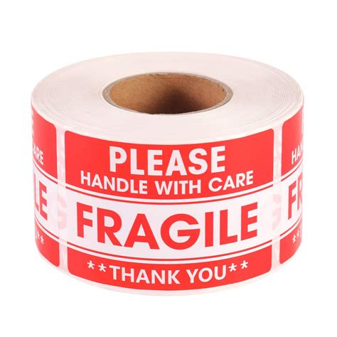 Buy CYH 500 Labels Fragile Stickers 3 x 2 Inch, Please Handle with Care ...