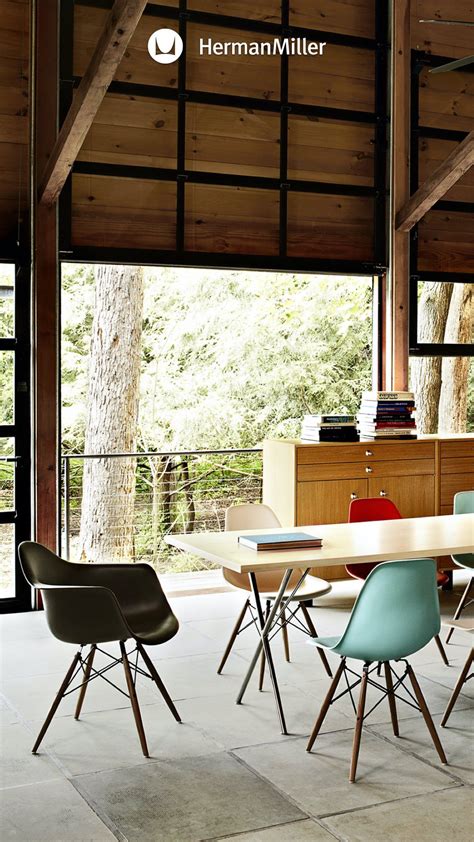 Modern classics, built to last. Herman Miller's Eames Shell Chairs are ...