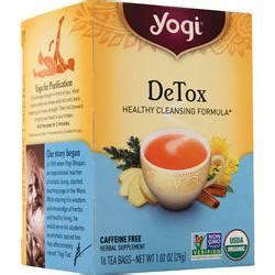 Yogi DeTox Healthy Cleansing Formula Tea on sale at AllStarHealth.com