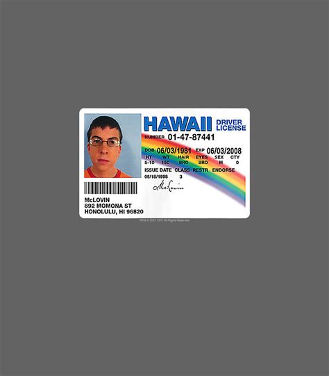 Superbad McLovin ID chris Digital Art by Kabir Eris | Fine Art America