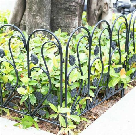 Garden Border Decorative Metal Fence Panels – Aroflit