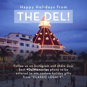 Instagram Giveaway with Hotel Del Coronado and Classic Legacy | Hotel del coronado, Hotel del ...