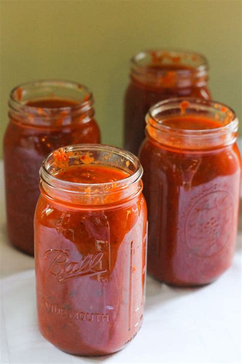 The Entire Process for Canning Tomato Sauce | Kiersten Hickman