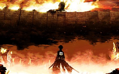 Eren, Colossal Titan, Attack on Titan, 4K, #35 Wallpaper PC Desktop