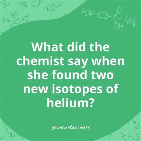 65 Hilarious Chemistry Jokes and Puns - https://enterblogger.com