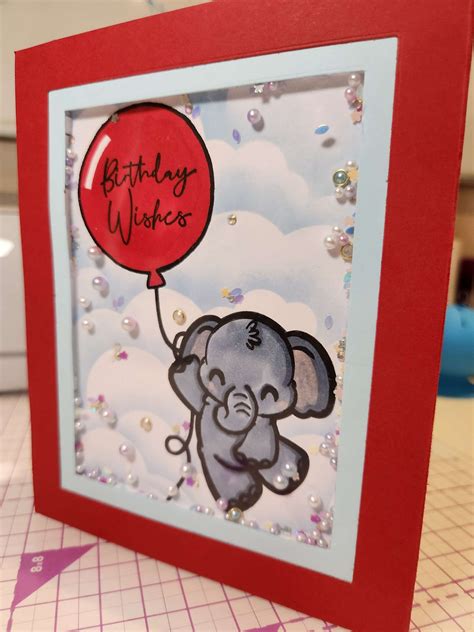 Baby elephant 3D birthday card | Coaster & Co.