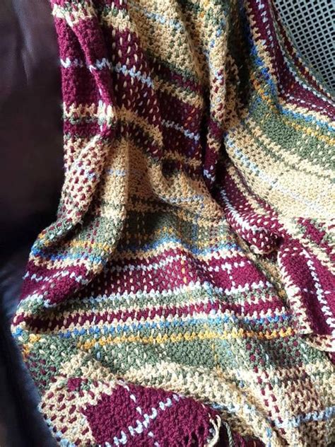 Tartan Plaid Throw. Khaki Green Burgundy Beige Plaid Fringed | Etsy | Plaid throw, Tartan ...