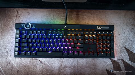 CORSAIR K100 RGB with (OPX Optical-Mechanical Switches) Review