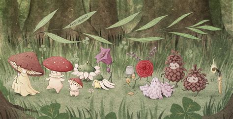 Jennie on Twitter | Mushroom wallpaper, Fairytale art, Art collage wall