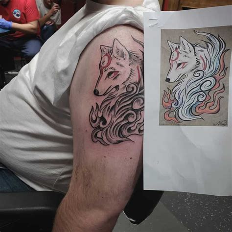 Top 63 Best Japanese Wolf Tattoo Ideas - [2021 Inspiration Guide]