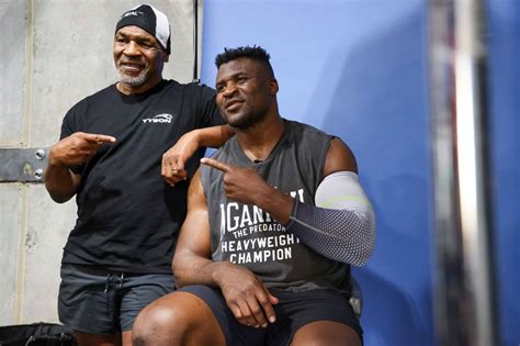 Francis Ngannou Supports Mike Tyson vs. Jake Paul Fight Amidst Training for Anthony Joshua Clash ...