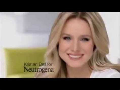 Kristen Bell Neutrogena Naturals commercial - YouTube