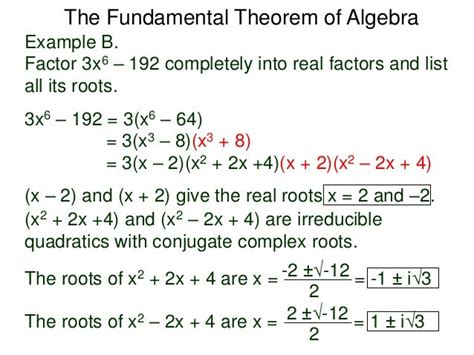 36 Fundamental Theorem Of Algebra Worksheet Answers - support worksheet