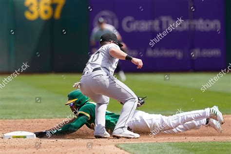 Oakland Athletics Starling Marte Bottom Steals Editorial Stock Photo - Stock Image | Shutterstock