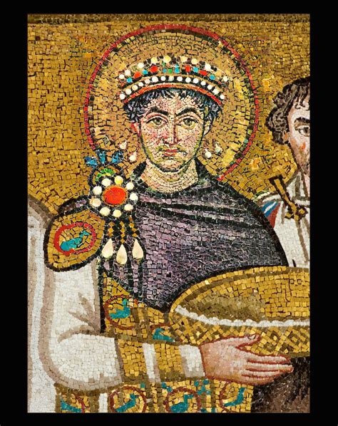 JUSTINIAN & THEODORA Portrait Prints Of The Iconic Ravenna | Etsy