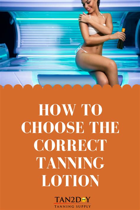 So many tanning lotion choices? Check out this short helpful article on ...