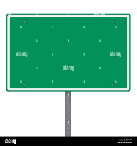 Blank American city limits sign Stock Photo - Alamy