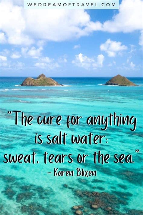 150+ Beautiful Sea Quotes & Captions for Ocean Lovers (2022) ⋆ We Dream of Travel Blog